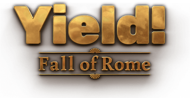 Логотип Yield! Fall of Rome