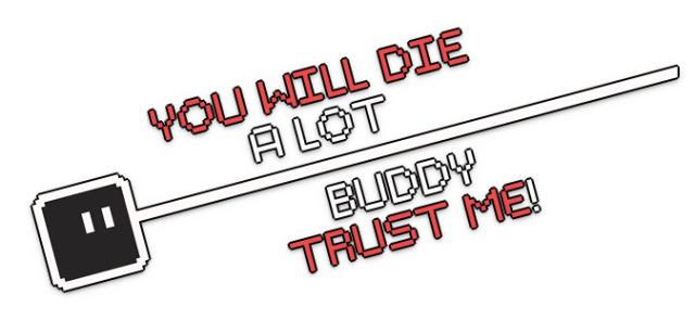Логотип You will die a lot buddy, trust me!