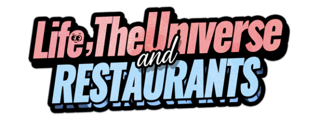Логотип Life, the Universe, and Restaurants