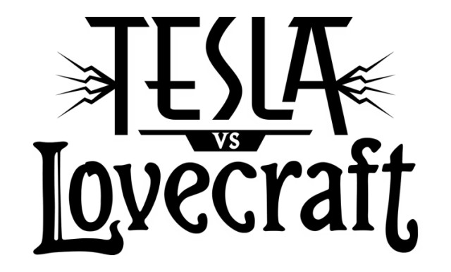 Логотип Tesla vs Lovecraft