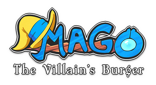Логотип Mago: The Villain's Burger