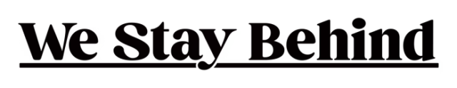 Логотип We Stay Behind