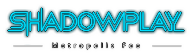 Логотип Shadowplay: Metropolis Foe