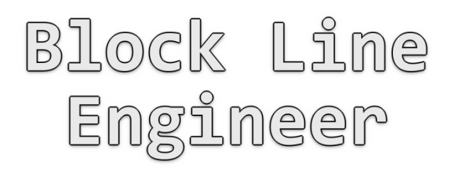 Логотип Block Line Engineer
