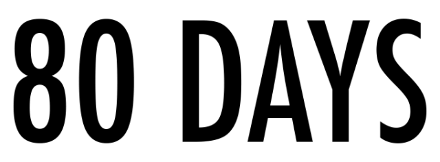 Логотип 80 Days