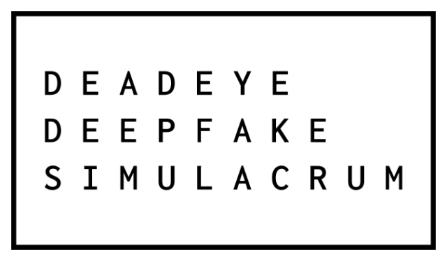 Логотип Deadeye Deepfake Simulacrum