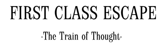 Логотип First Class Escape: The Train of Thought