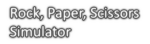 Логотип Rock, Paper, Scissors Simulator