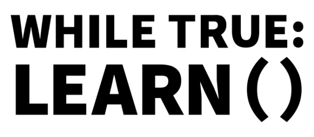 Логотип while True: learn()
