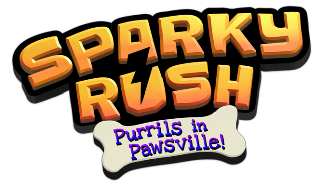 Логотип Sparky Rush: Purrils in Pawsville!