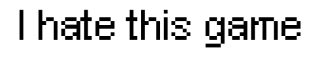 Логотип I hate this game