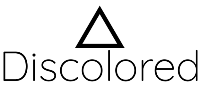 Логотип Discolored