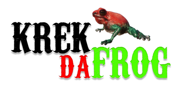 Логотип Krek Da Frog