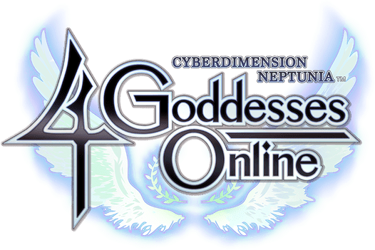 Логотип Cyberdimension Neptunia: 4 Goddesses Online