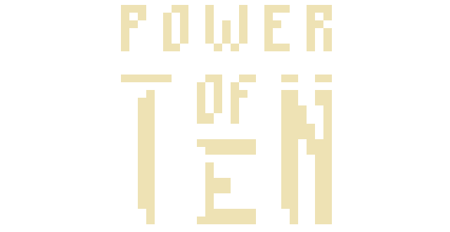Логотип Power of Ten