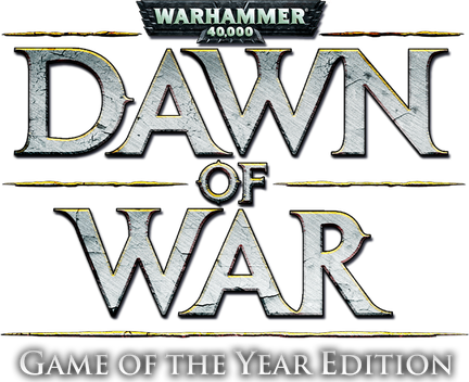 Логотип Warhammer 40,000: Dawn of War - Game of the Year Edition