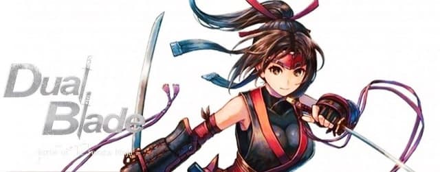 Логотип Dual Blade ~ Battle of The Female Ninja ~