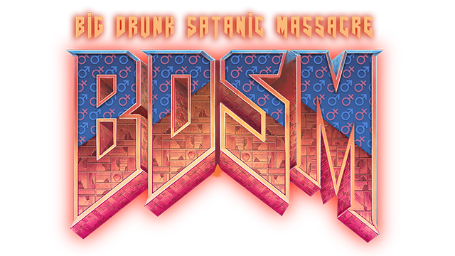 Логотип BDSM: Big Drunk Satanic Massacre