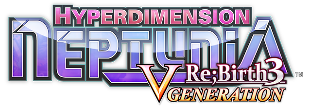 Логотип Hyperdimension Neptunia Re;Birth3 V Generation