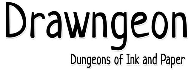 Логотип Drawngeon: Dungeons of Ink and Paper