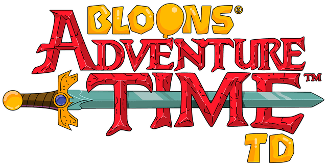 Логотип Bloons Adventure Time TD