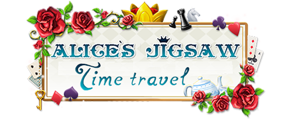 Логотип Alice's Jigsaw Time Travel