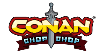 Логотип Conan Chop Chop