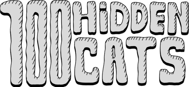 Логотип 100 hidden cats