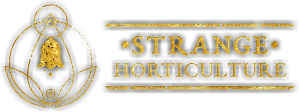 Логотип Strange Horticulture