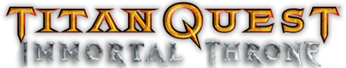 Логотип Titan Quest Immortal Throne