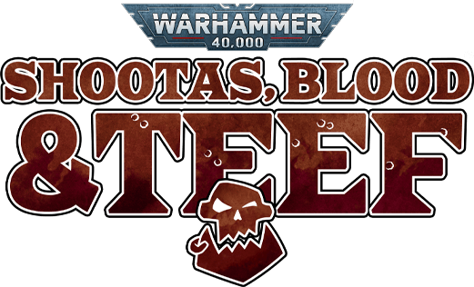 Логотип Warhammer 40,000: Shootas, Blood and Teef