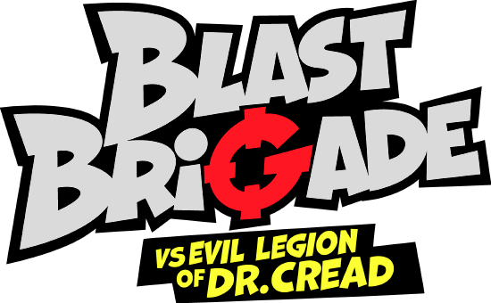 Логотип Blast Brigade vs. the Evil Legion of Dr. Cread