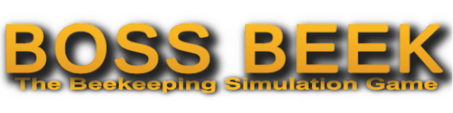 Логотип BOSS BEEK- Beekeeping Simulator