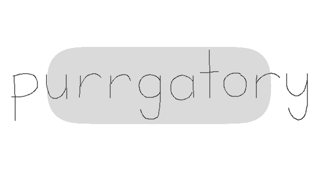 Логотип Purrgatory