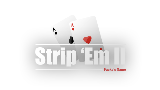 Логотип Strip 'Em 2: Facka's Game