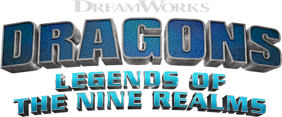 Логотип DreamWorks Dragons Legends of The Nine Realms