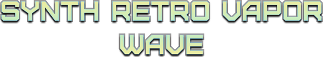 Логотип Synth Retro Vapor Wave