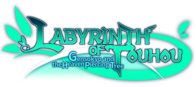 Логотип LABYRINTH OF TOUHOU - GENSOKYO AND THE HEAVEN-PIERCING TREE