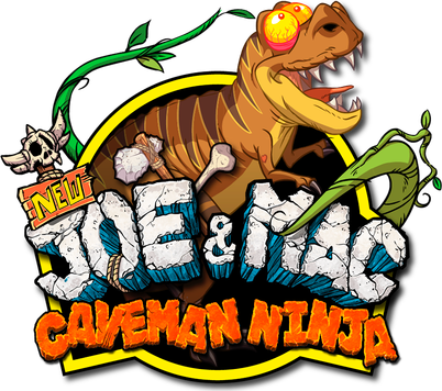Логотип New Joe and Mac - Caveman Ninja