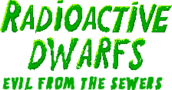 Логотип Radioactive Dwarfs: Evil From The Sewers