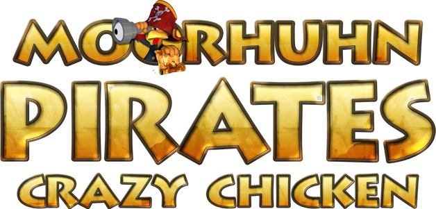 Логотип Moorhuhn Piraten - Crazy Chicken Pirates