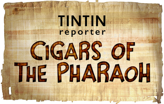 Логотип Tintin Reporter - Cigars of the Pharaoh
