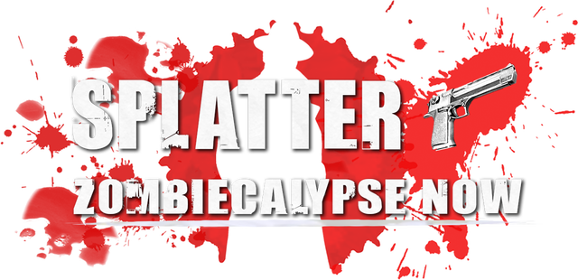 Логотип Splatter - Zombiecalypse Now