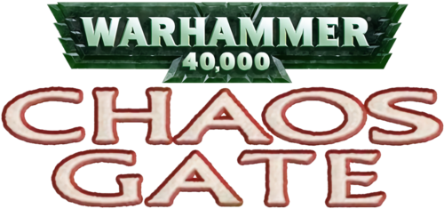 Логотип Warhammer 40000: Chaos Gate