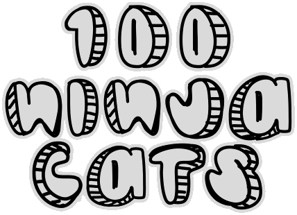 Логотип 100 Ninja Cats