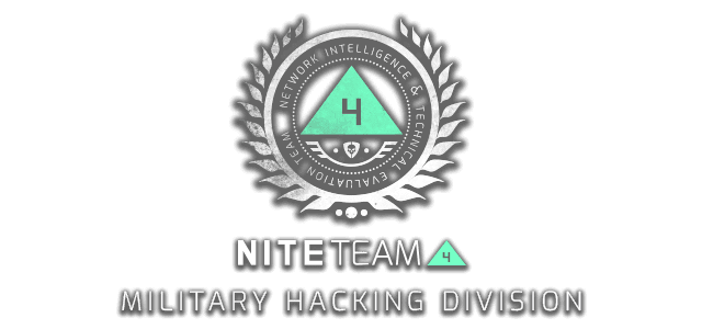 Логотип NITE Team 4 - Military Hacking Division