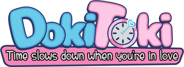 Логотип DokiToki: Time Slows Down When You're In Love