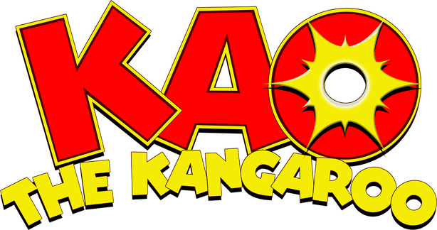 Логотип Kao the Kangaroo (2000 re-release)